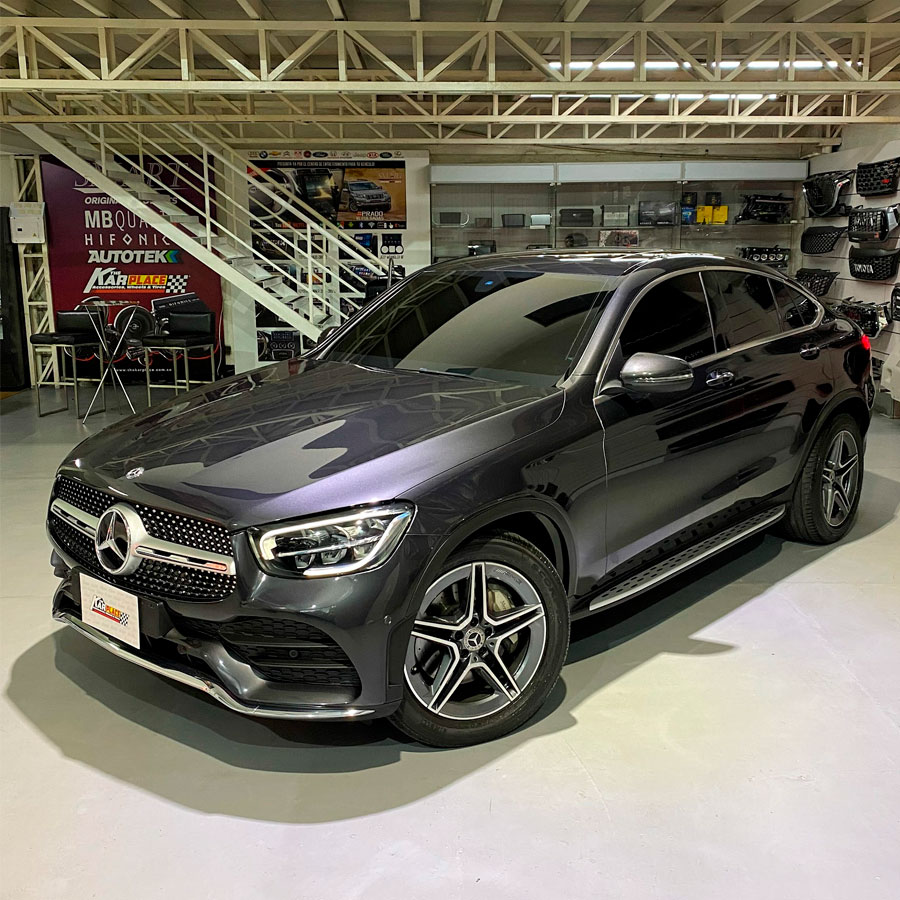 Estribos Laterales Mercedes Benz GLC 2016–2023 | Versión Coupe y S